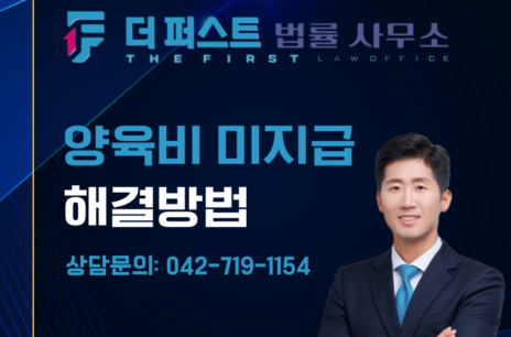 대전 양육비 미지급 시 해결방안은