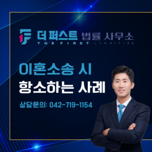 대전 이혼소송에서 항소가 많은 경우는