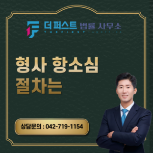 대전 형사 항소심 절차는