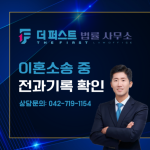 대전 이혼소송 중 배우자 전과기록 확인 방법은 무엇인가